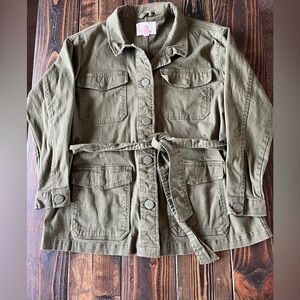 Olive Green Utility Jacket
